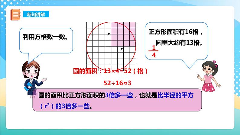 西师大版6上数学 2.6 圆的面积 1 课件+教案+练习08