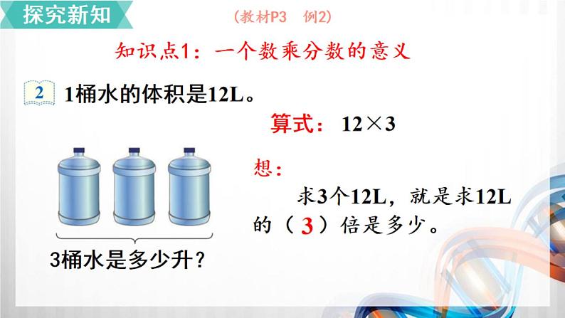 人教新插图六年级数学上册1-2《分数乘整数（2）》课件+教案+课后服务作业设计03