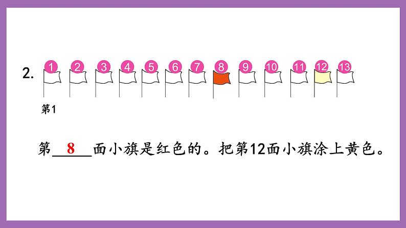 七 总复习 第1课时 20以内数的认识 课件 西师大数学一上第4页