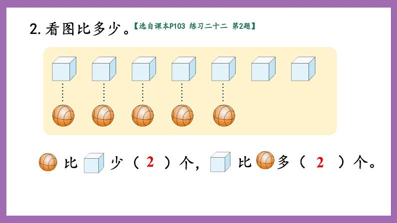 七 总复习 第1课时 20以内数的认识 课件 西师大数学一上第6页