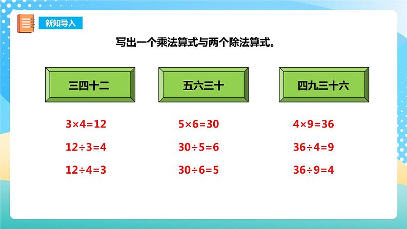 西师大版2上数学 6.3 用乘法口诀求商 2 课件02