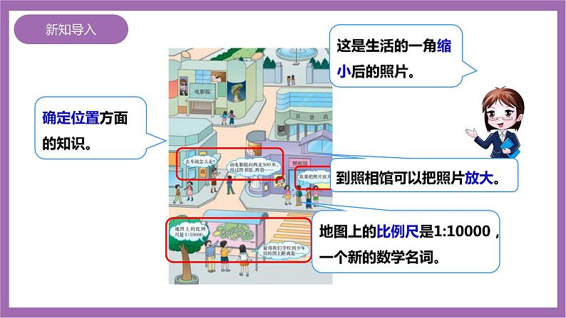 西师大版6上数学 5.1 图形的放大与缩小 课件02