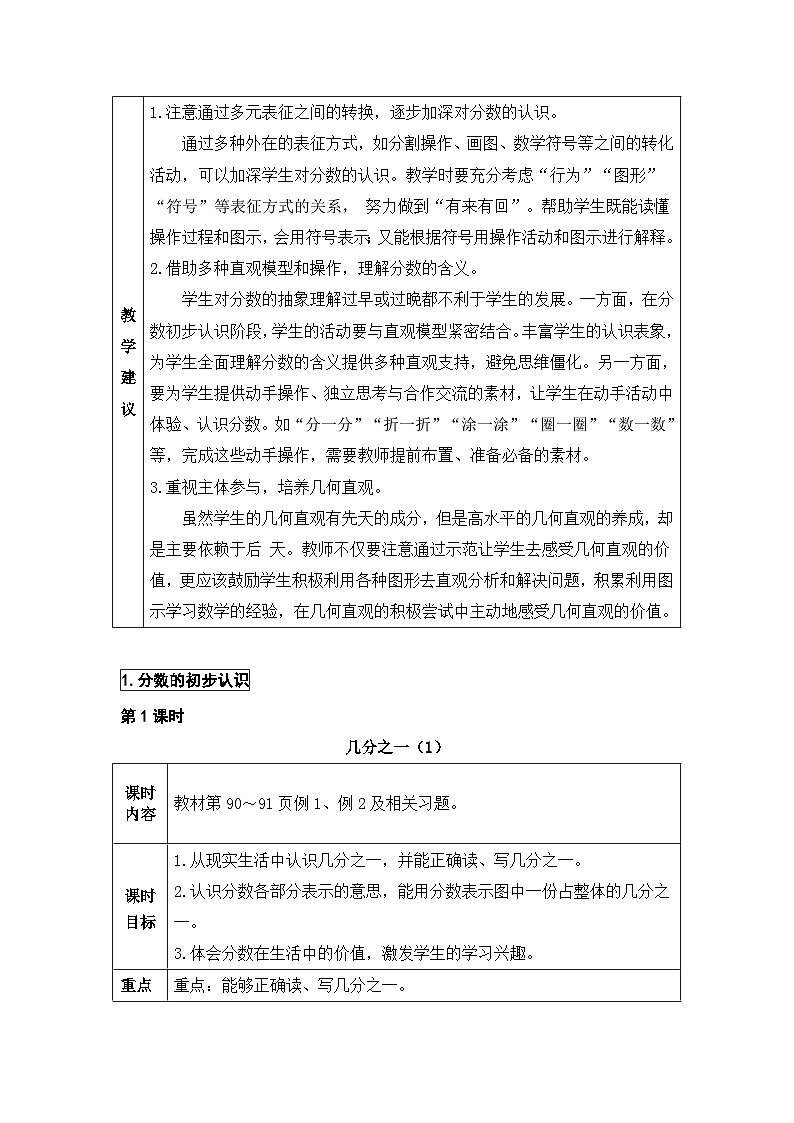 8.1《几分之一》课件PPT+教案+动画02