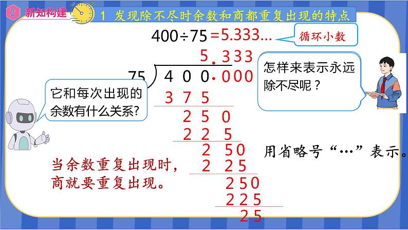 【同步备课】第三单元 第7课时 循环小数（课件）五年级数学上册（人教版）07