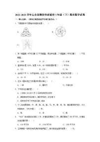 2022-2023学年山东省潍坊市诸城市三年级（下）期末数学试卷