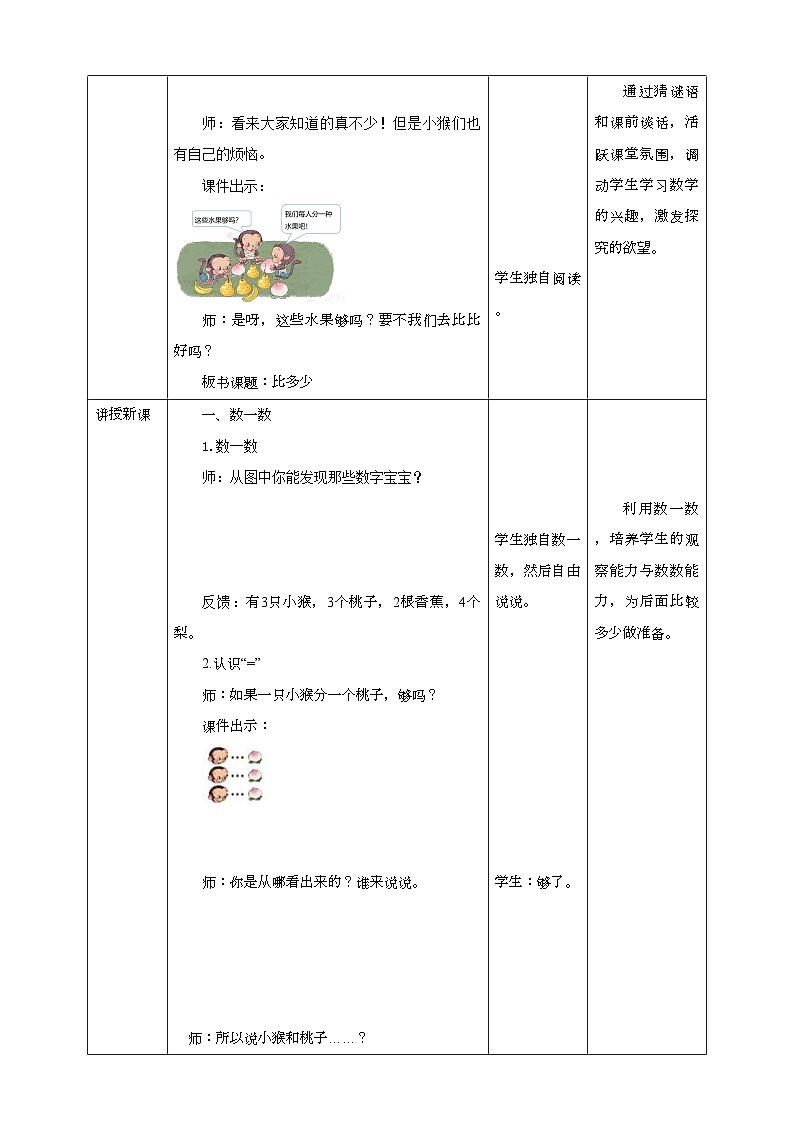 人教版数学一年级上册3.2《比多少》（课件+教案+导学案）02
