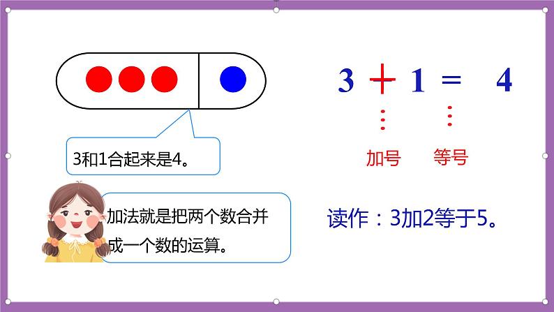 人教版数学一年级上册3.5《加法》（课件+教案+学案）05