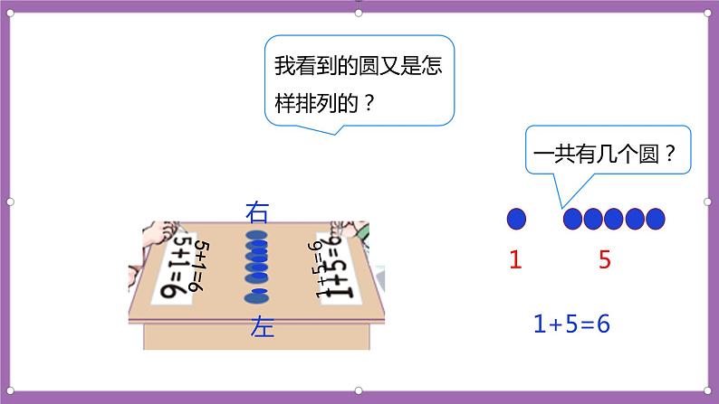 人教版数学一年级上册5.2《6、7的加减法》 课件第5页