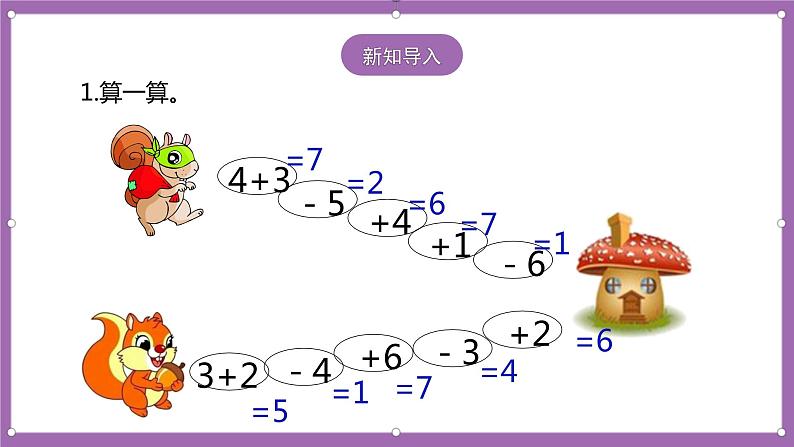 人教版数学一年级上册5.3《用6、7的加减法解决问题》 课件第2页