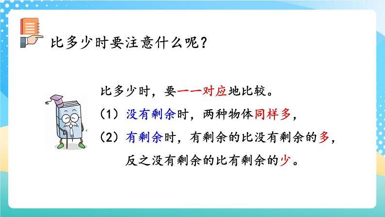 人教版数学一年级上册1.3《 练习一》 课件第5页