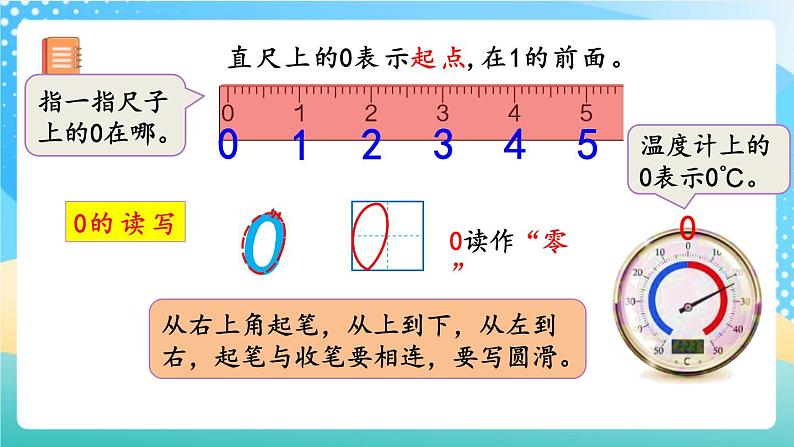 人教版数学一年级上册3.13 《认识0 》课件+教案+练习04