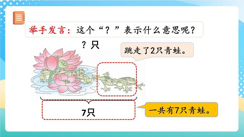 人教版数学一年级上册5.7 《用减法解决问题 》课件+练习04