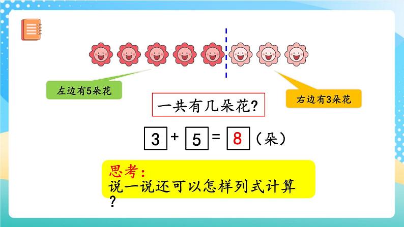 人教版数学一年级上册5.12《 8和9的加减法 》课件+教案+练习04