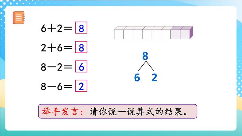 人教版数学一年级上册5.12《 8和9的加减法 》课件+教案+练习08