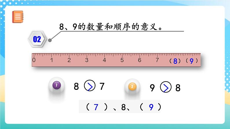 人教版数学一年级上册5.13《 练习十一 》课件+练习05