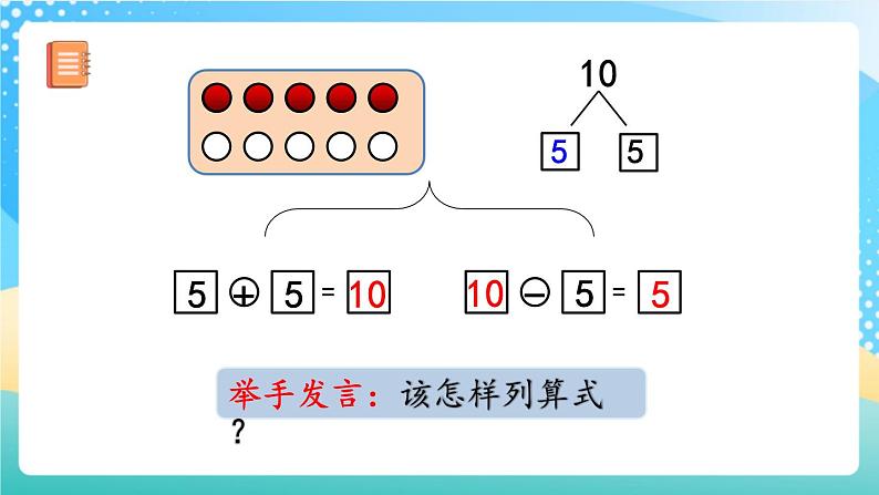 人教版数学一年级上册5.17《 10的加减法》 课件+教案+练习07