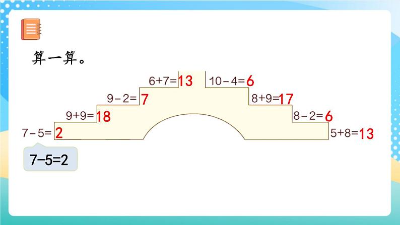 人教版数学一年级上册8.12《 练习二十四 》课件+练习04