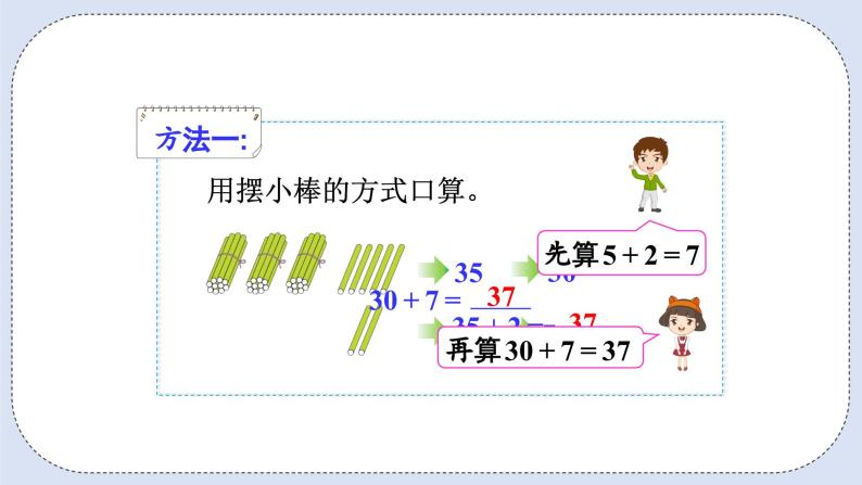 人教版数学二年级上册 2.1 不进位加 课件04