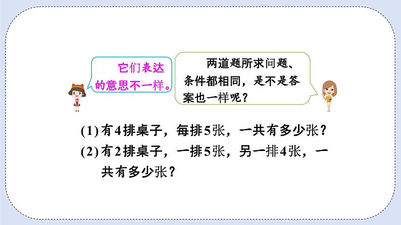 人教版数学二年级上册 4.8 解决问题 课件05