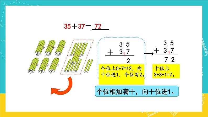 人教版数学二年级上册 2.3《进位加》课件+教案05