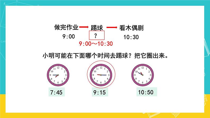 人教版数学二年级上册 7.2《认识时间》课件+教案07