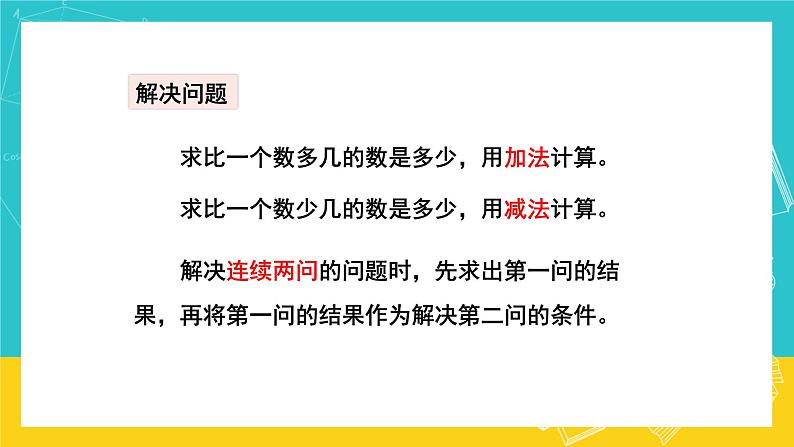 人教版数学二年级上册 9.3《100以内的加法和减法》课件07