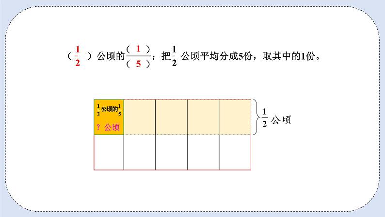 人教版数学六年级上册 1.3 分数乘分数 课件07