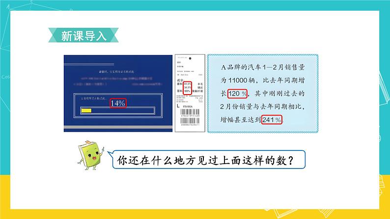 人教版数学六年级上册 6.1《百分数的意义和读写法》课件+教案02