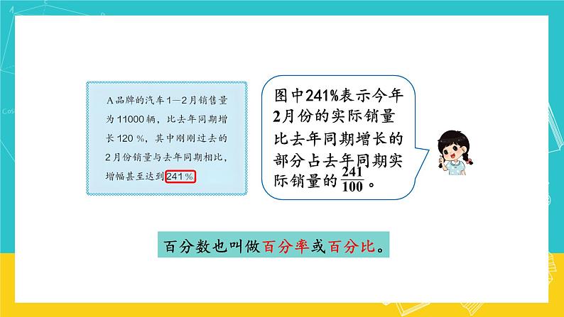 人教版数学六年级上册 6.1《百分数的意义和读写法》课件+教案07