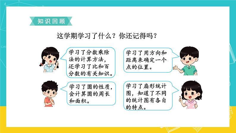 人教版数学六年级上册 9.1《 数与代数》课件02