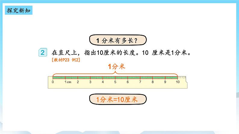 人教版数学三年级上册 3.2 分米的认识 课件04