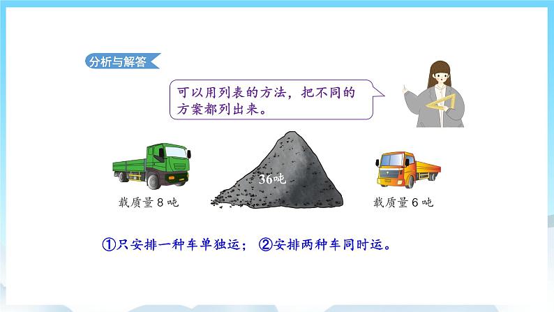 人教版数学三年级上册 3.6 解决问题 课件06