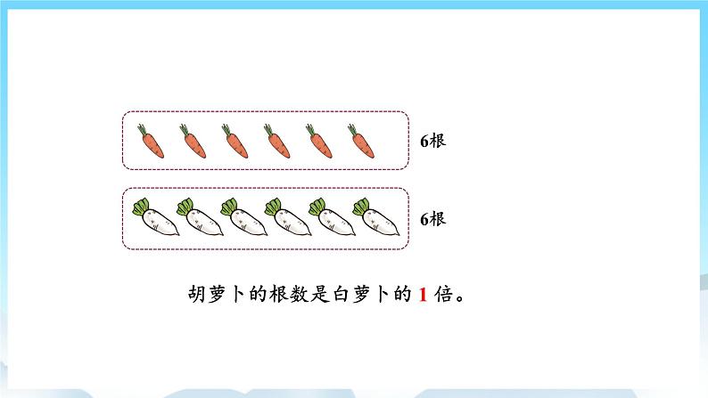 人教版数学三年级上册 5.1 认识倍 课件07