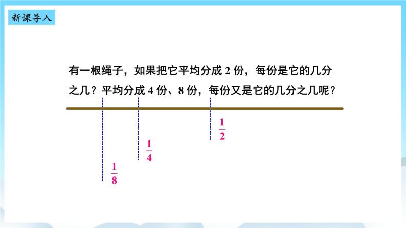 人教版数学三年级上册 8.2 比较几分之一的大小 课件02