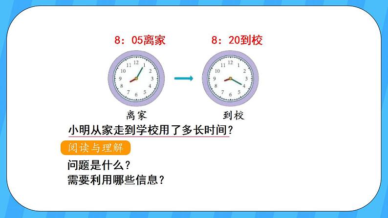 人教版数学三年级上册 1.3《计算经过的时间》课件+教案04