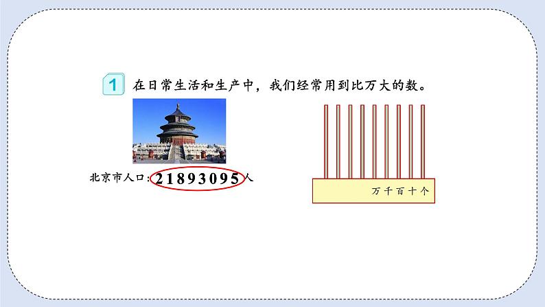 人教版数学四年级上册 1.1 亿以内数的认识 课件07