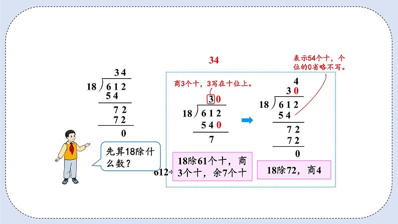 人教版数学四年级上册 6.6 商是两位数的除法 课件05