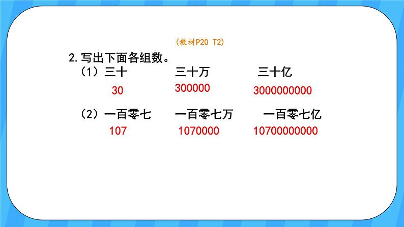 人教版数学四年级上册 1.9《亿以上数的写法及改写》课件+教案08