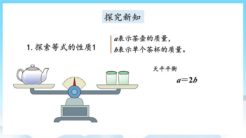 人教版数学五年级上册 5.6 等式的性质 课件03