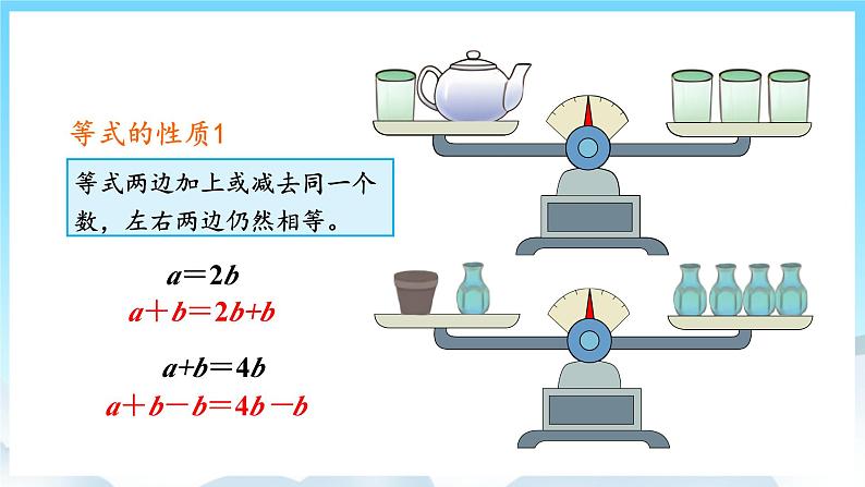 人教版数学五年级上册 5.6 等式的性质 课件08