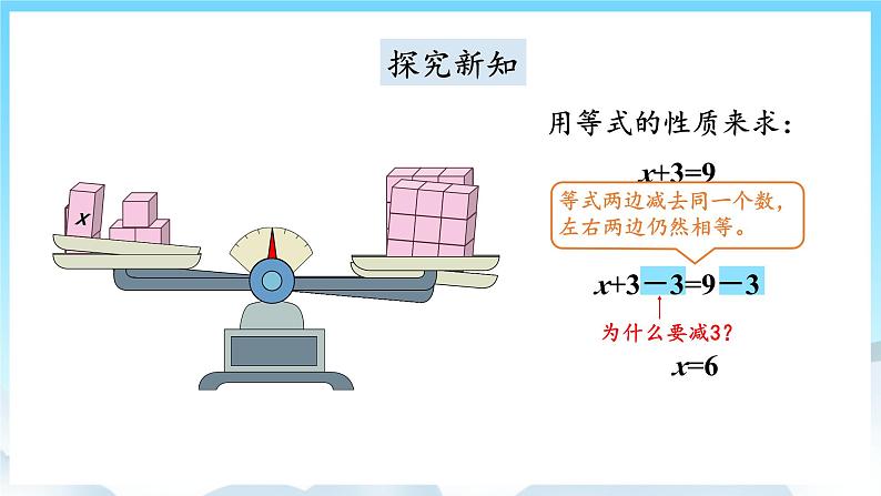 人教版数学五年级上册 5.7 解方程 课件04