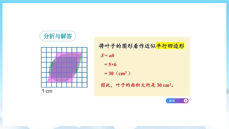 人教版数学五年级上册 6.5 不规则图形的面积 课件07