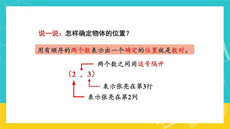 人教版数学五年级上册 2.1《位置》课件+教案06