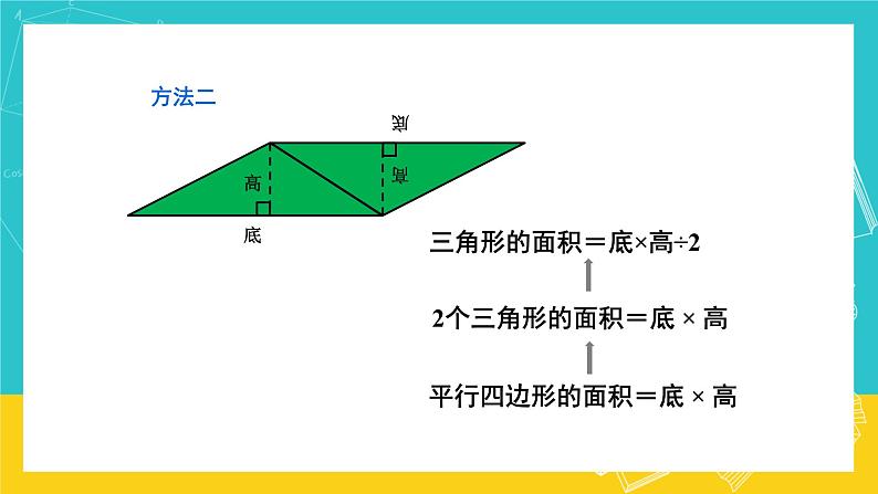 人教版数学五年级上册 6.2《三角形的面积》课件+教案07