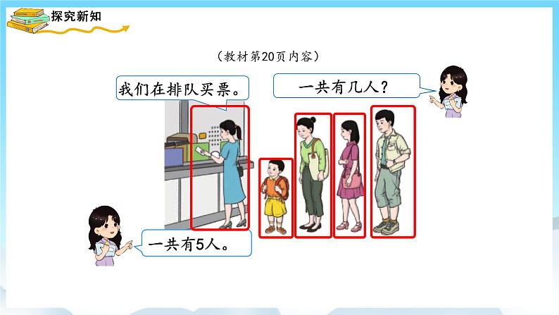 人教版数学一年级上册 3.3 第几 课件+教案03