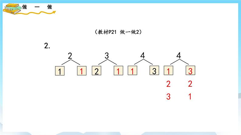 人教版数学一年级上册 3.4 分与合 课件+教案08