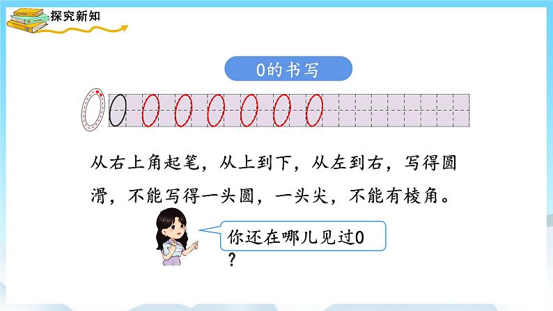 人教版数学一年级上册 3.7 0的认识和有关0的加减法 课件+教案05