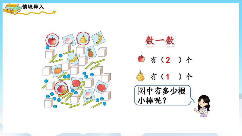 人教版数学一年级上册 6.1 11～20各数的认识 课件第2页