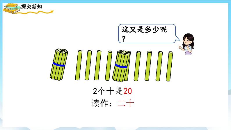 人教版数学一年级上册 6.1 11～20各数的认识 课件第6页