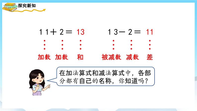 人教版数学一年级上册 6.3 10加几、十几加几及相应的减法 课件+教案07